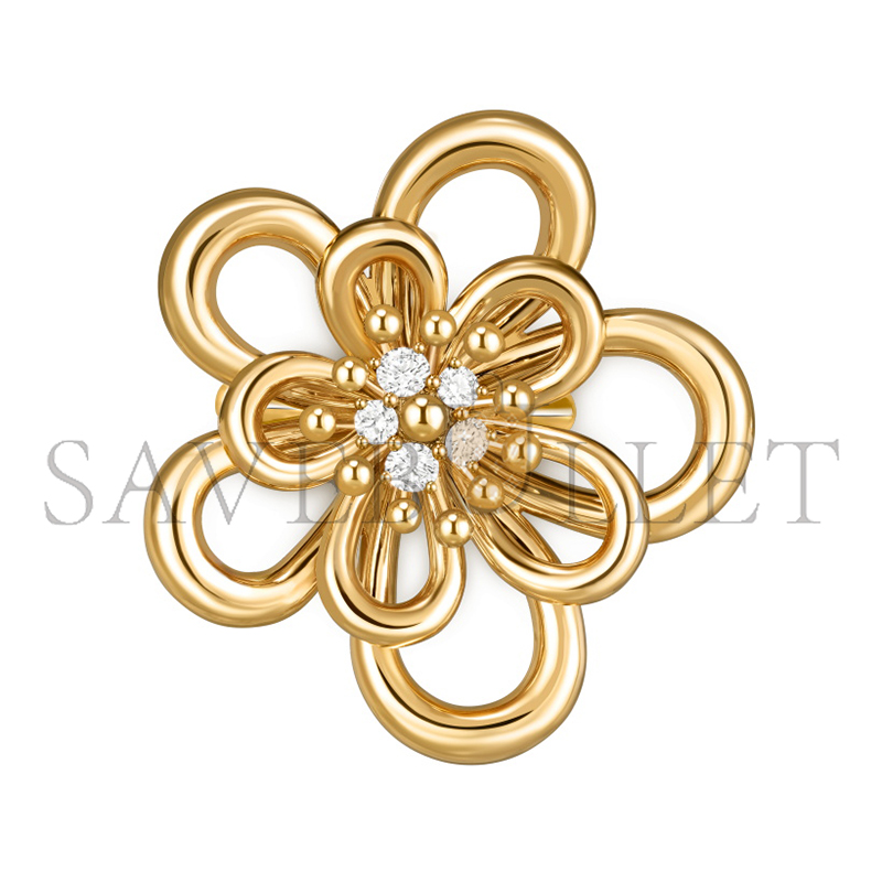 VAN CLEEF ARPELS FLOWERLACE RING VCARPME300